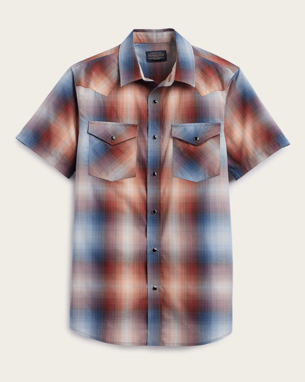 MEN'S SHORT-SLEEVE BISHOP COTTON SHIRT