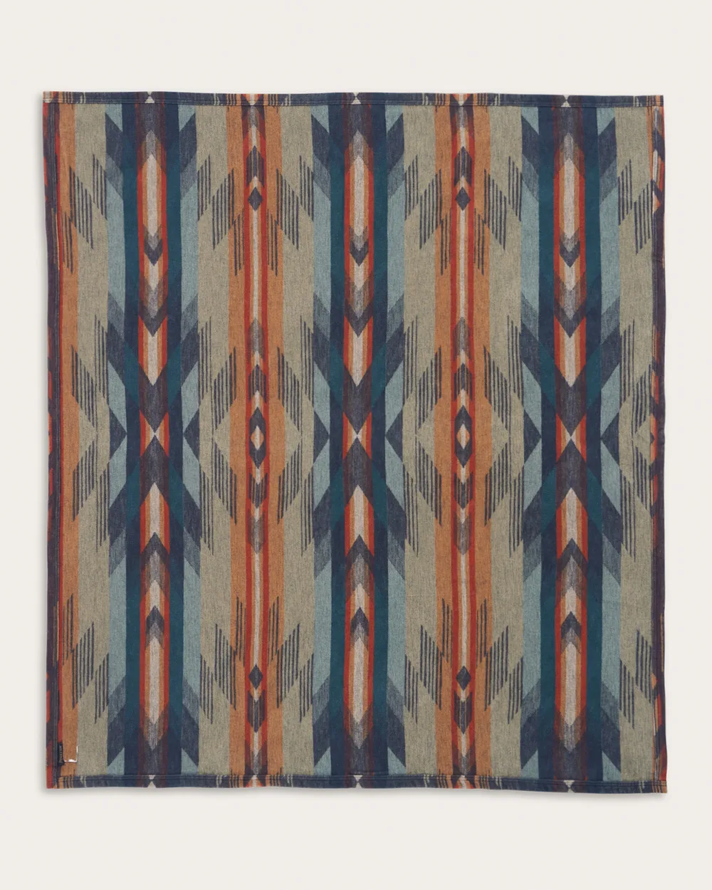 WYETH FALLS/STRIPE ORGANIC COTTON THROW GIFT PACK