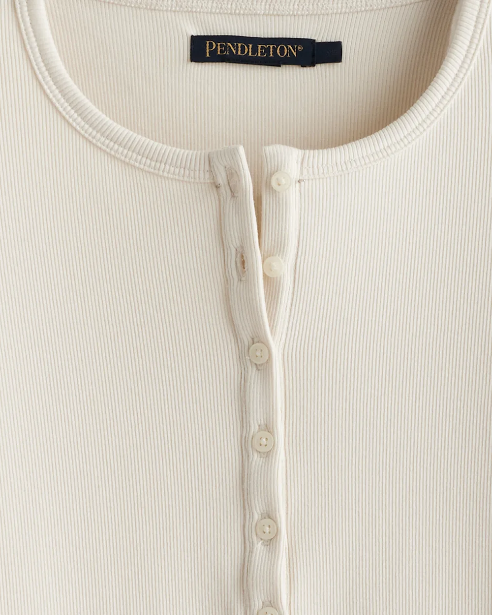 WOMEN'S LONG-SLEEVE PIMA COTTON HENLEY