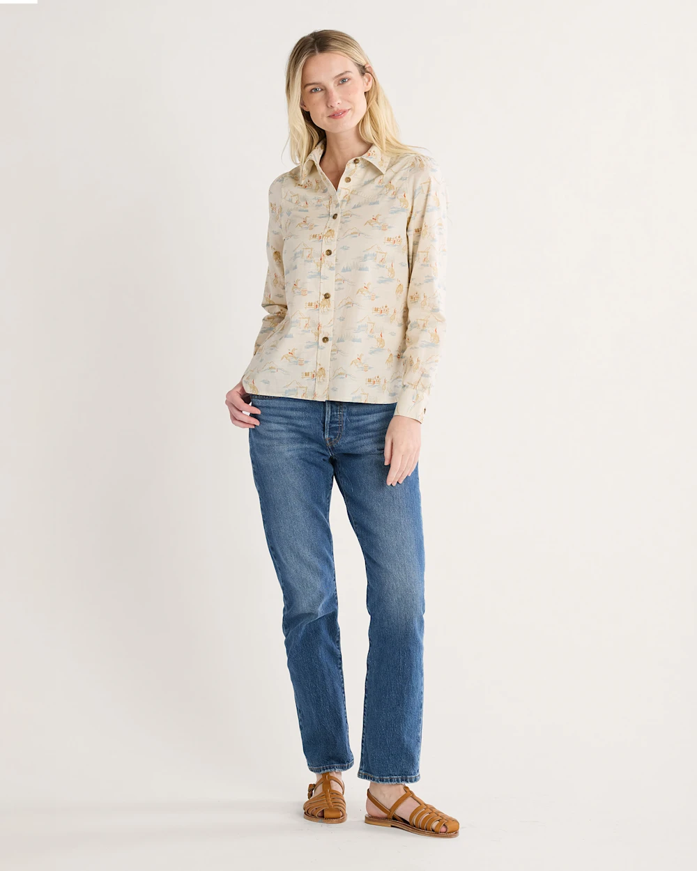 WOMEN'S WINONA PUFF-SLEEVE SHIRT