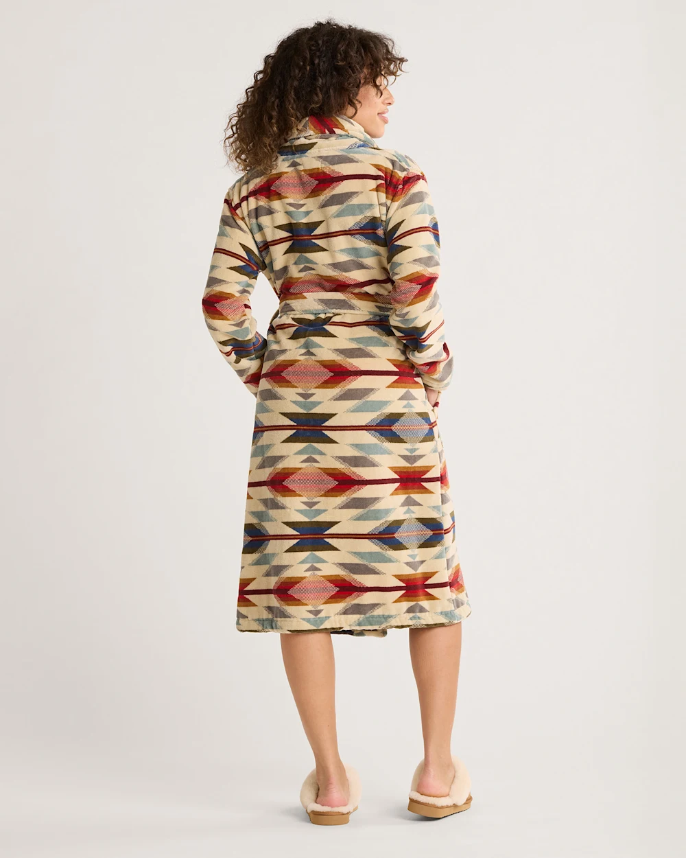 WOMEN'S WYETH TRAIL COTTON TERRY VELOUR BATHROBE