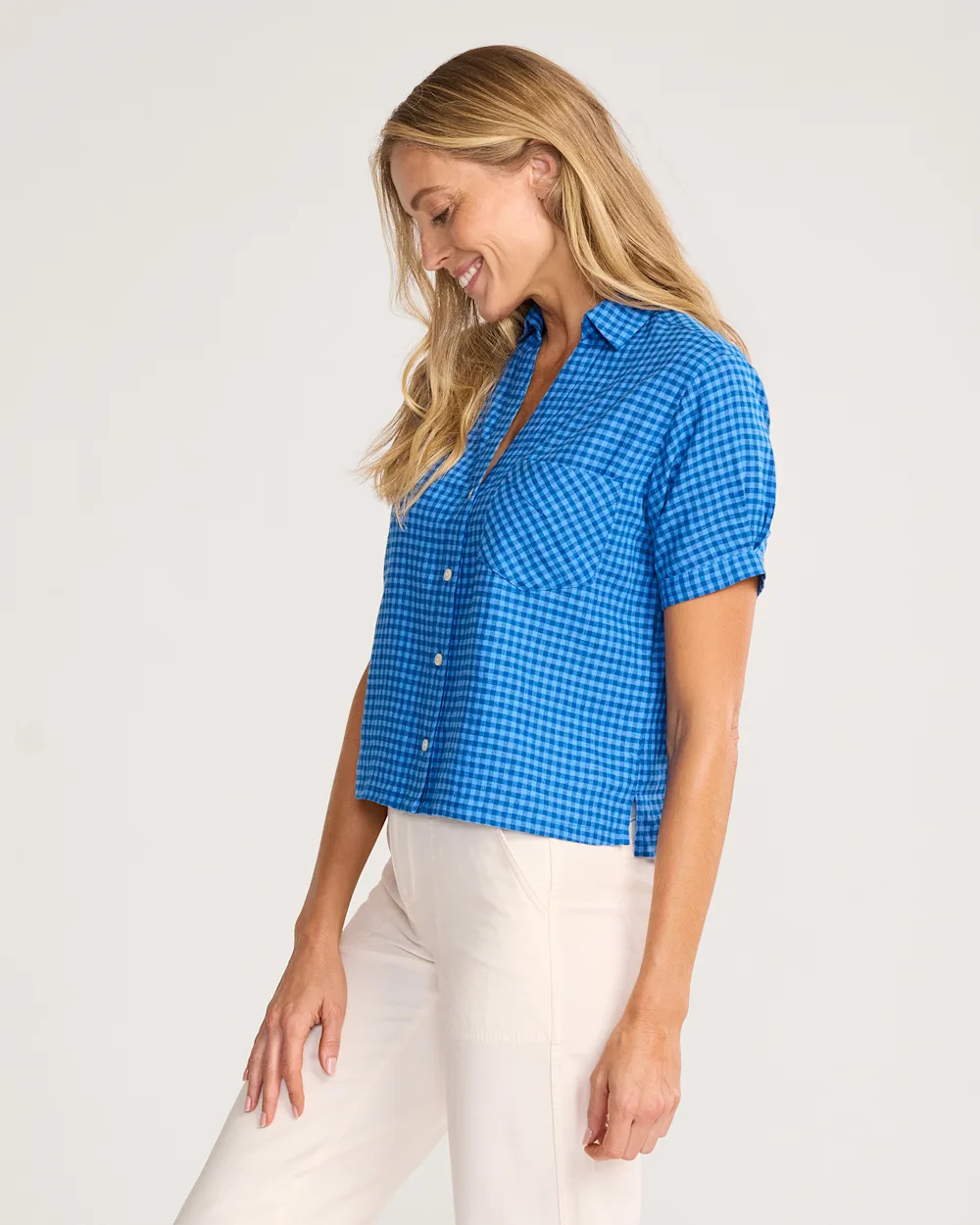 WOMEN'S HARLOW LINEN SHIRT