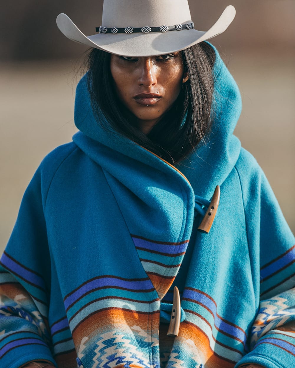 LINDSEY THORNBURG X PENDLETON BLANKET CLOAK