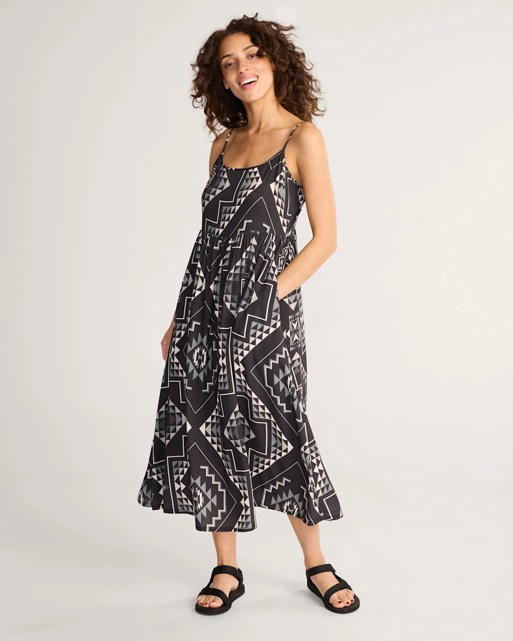 OXBOW STRAPPY MAXI DRESS