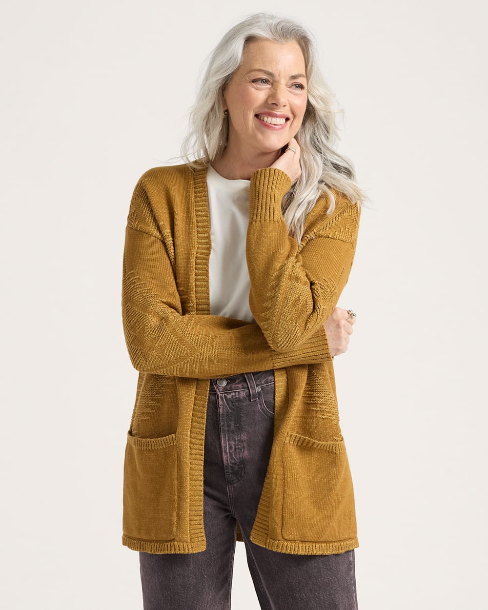 WOMEN'S TEXTURED SIERRA SPRINGS CARDIGAN