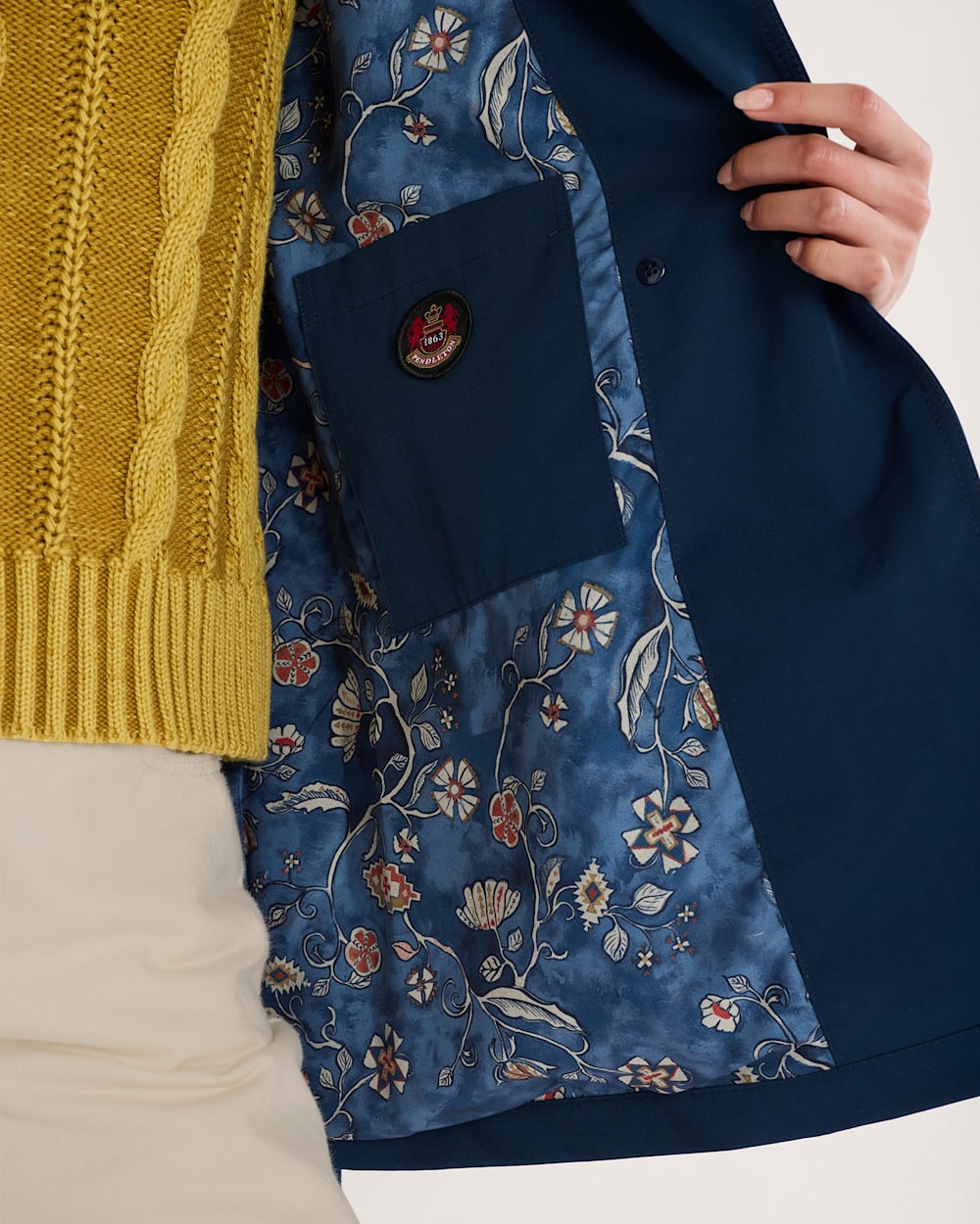 WOMEN'S MARLENE CLASSIC SHORT TRENCH COAT