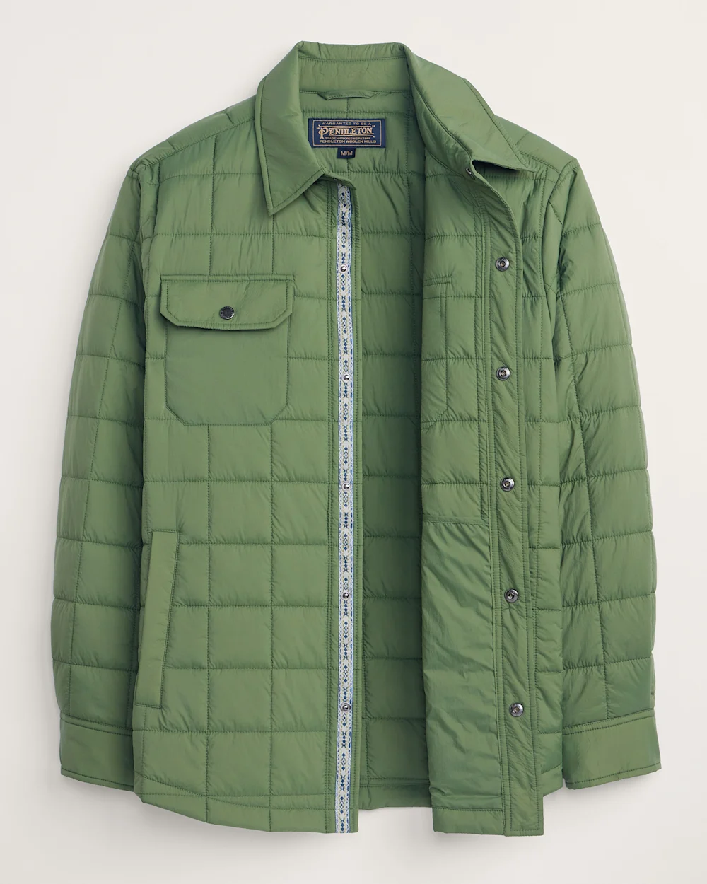 MEN'S ARROYO CRINKLE QUILTED SHIRT JACKET