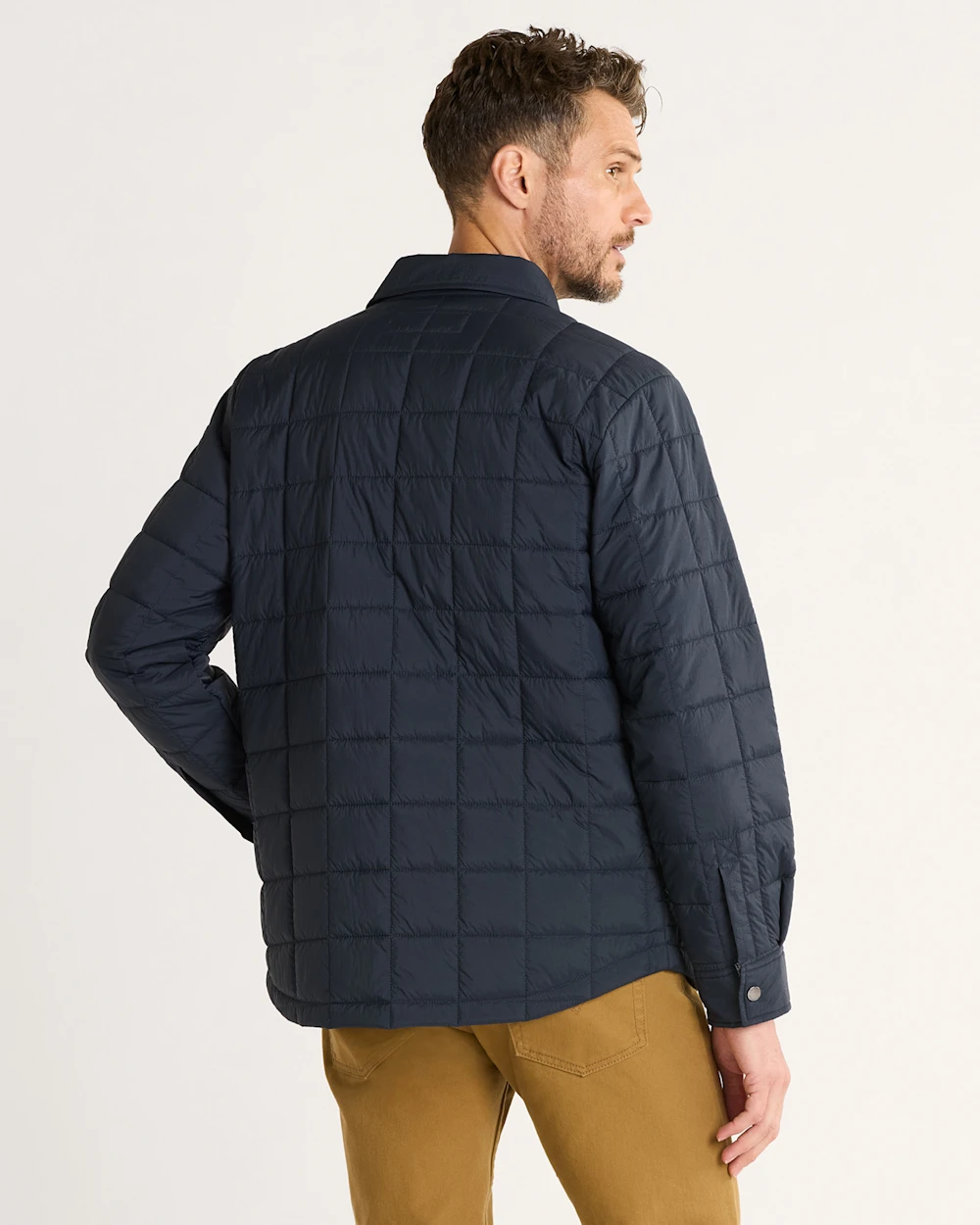 MEN'S ARROYO CRINKLE QUILTED SHIRT JACKET