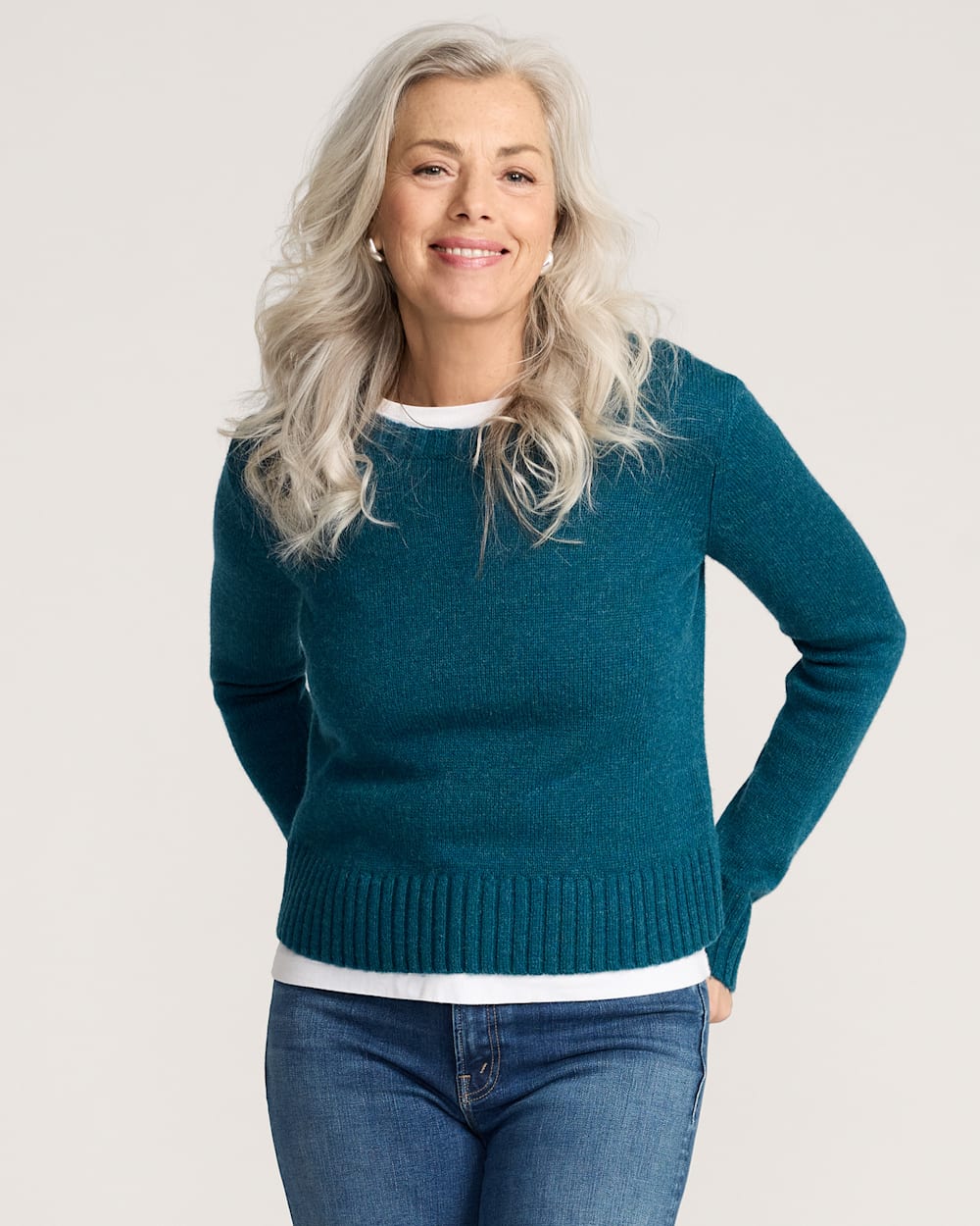 WOMEN'S SHETLAND COLLECTION SWEATER