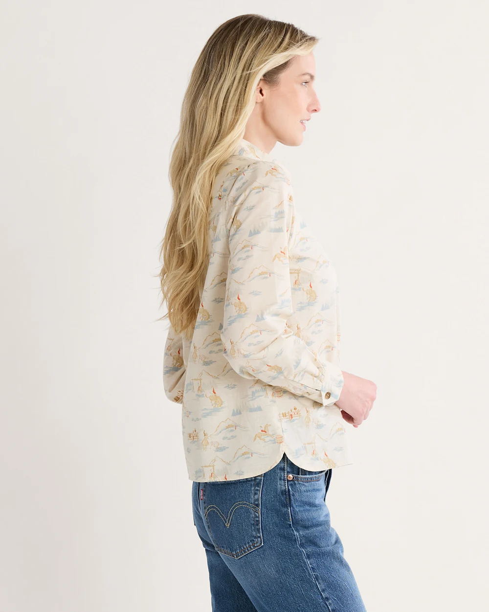 WOMEN'S WINONA PUFF-SLEEVE SHIRT