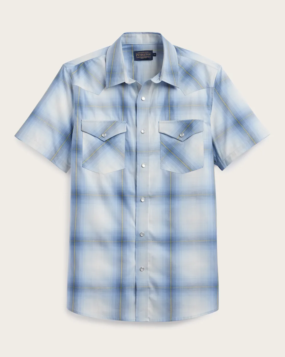 MEN'S SHORT-SLEEVE BISHOP COTTON SHIRT