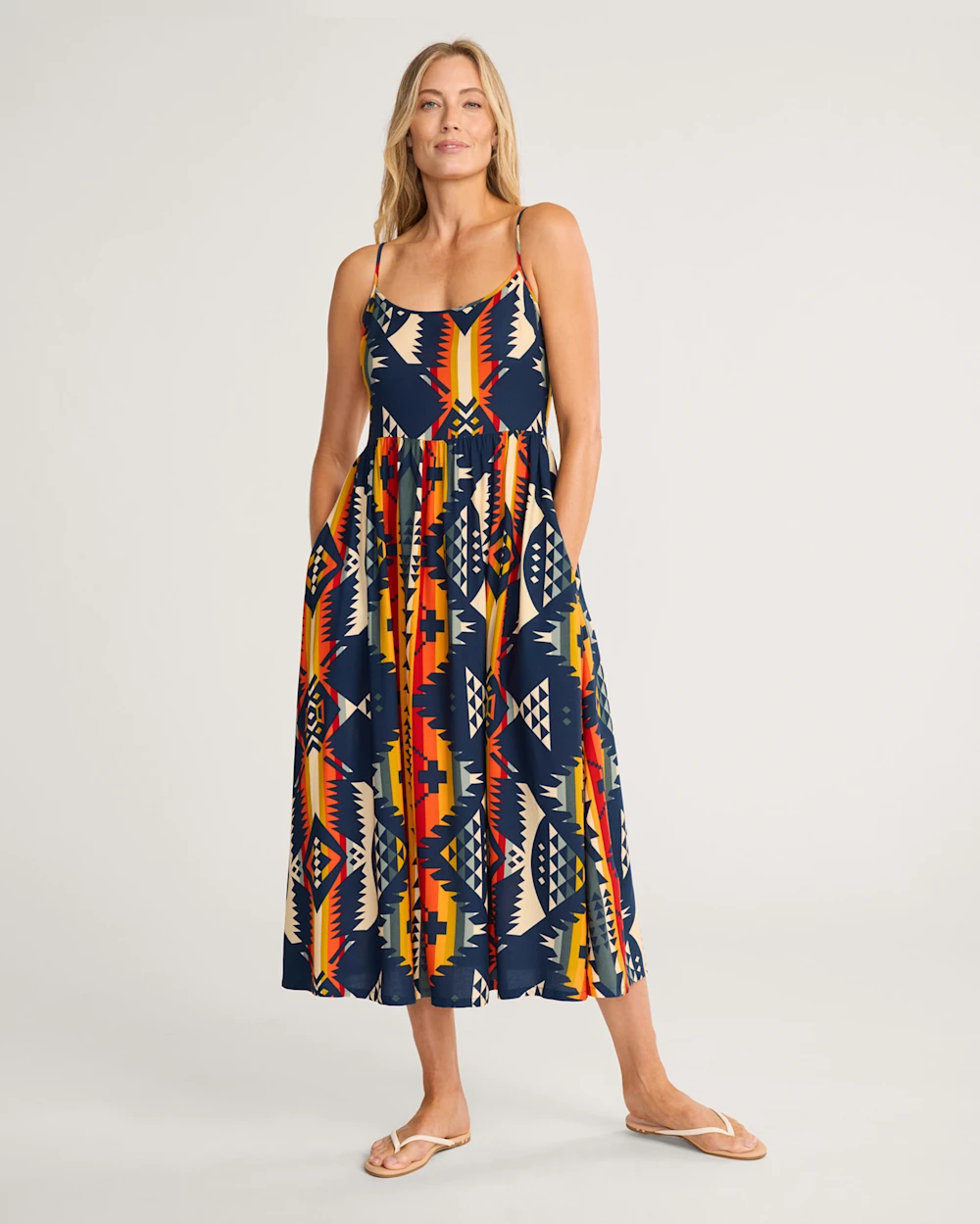 NEHALEM STRAPPY MAXI DRESS