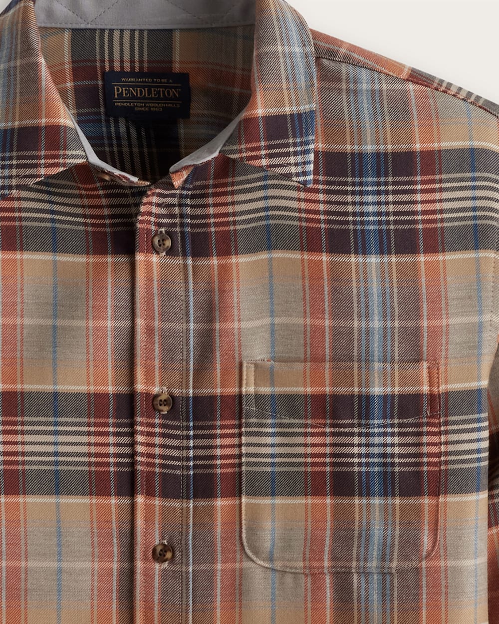 MEN'S PLAID MERINO LODGE SHIRT