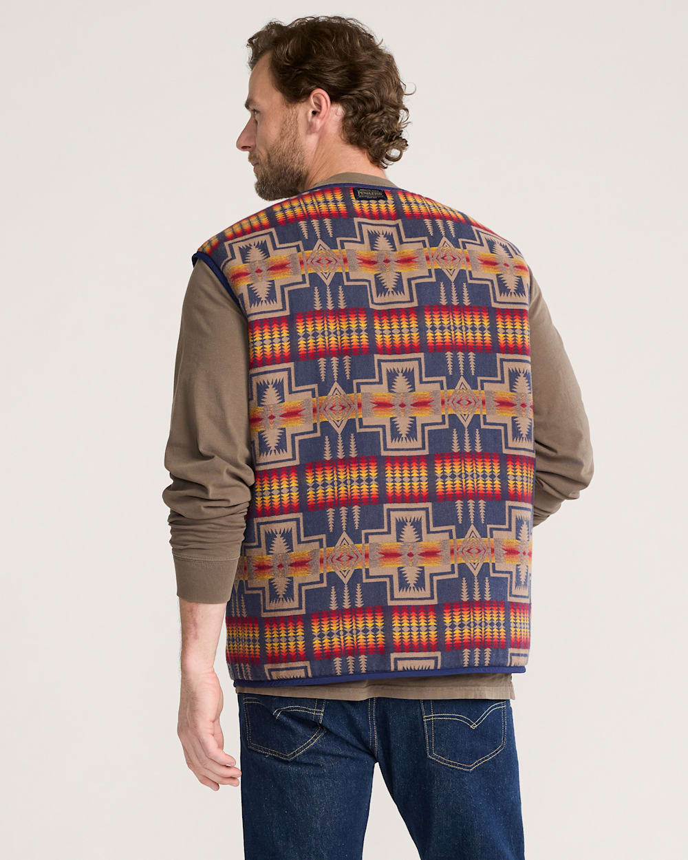 MEN'S PENDLETON UK HARDING REVERSIBLE QUILTED VEST