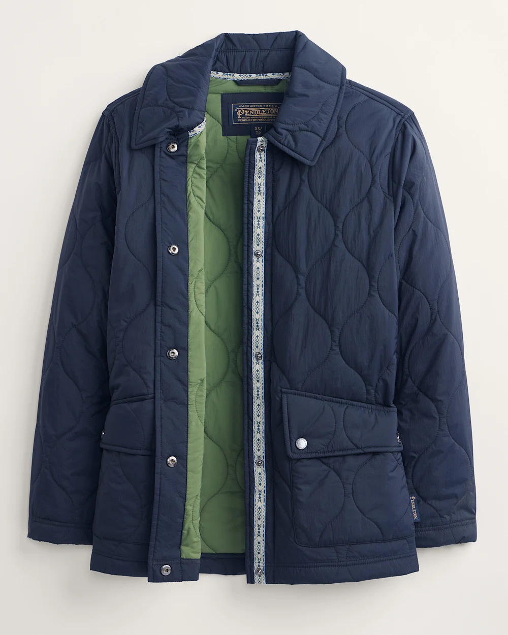 WOMEN'S MARIGOLD CRINKLE QUILTED BARN COAT