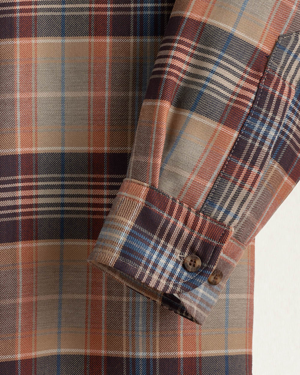 MEN'S PLAID MERINO LODGE SHIRT