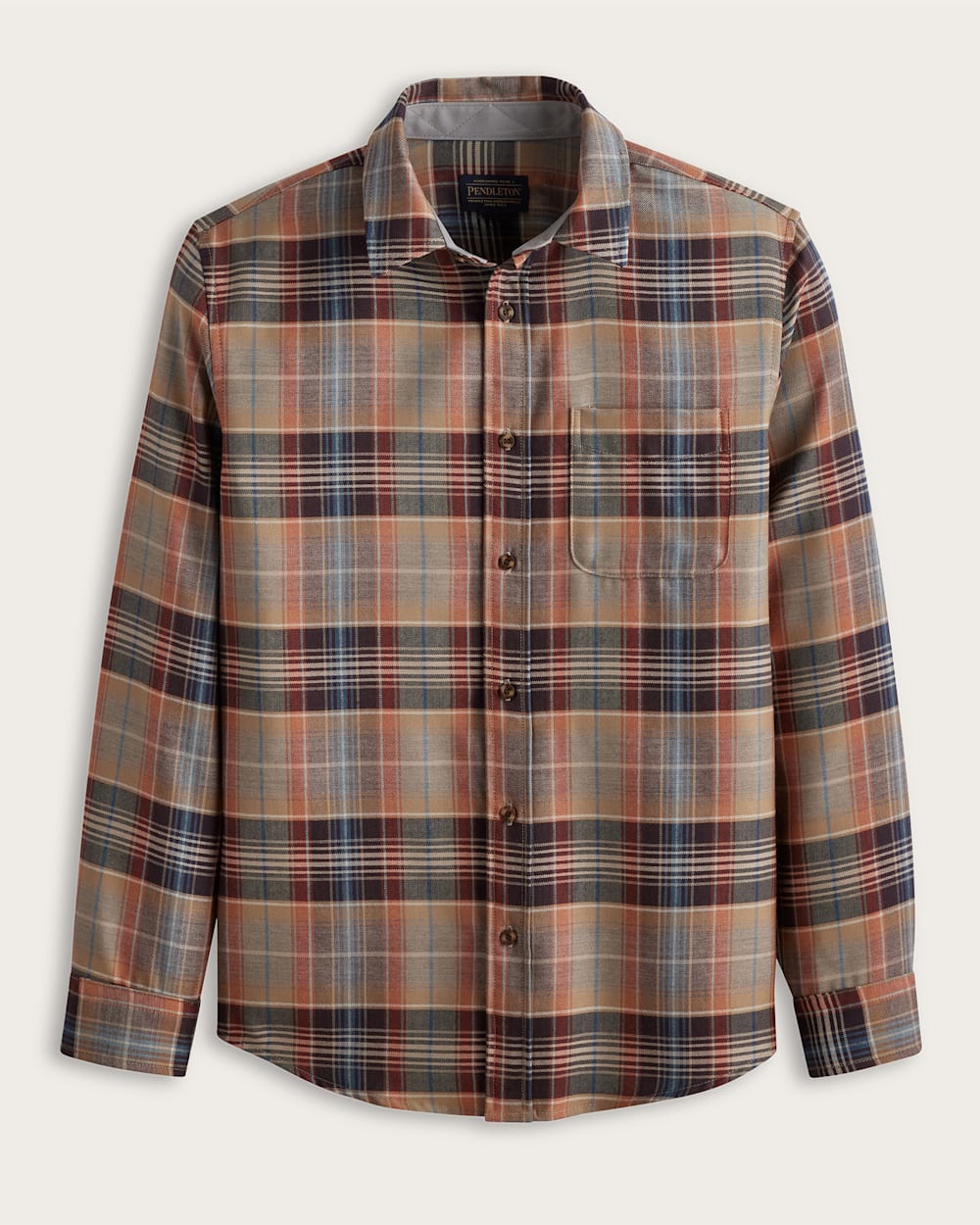 MEN'S PLAID MERINO LODGE SHIRT
