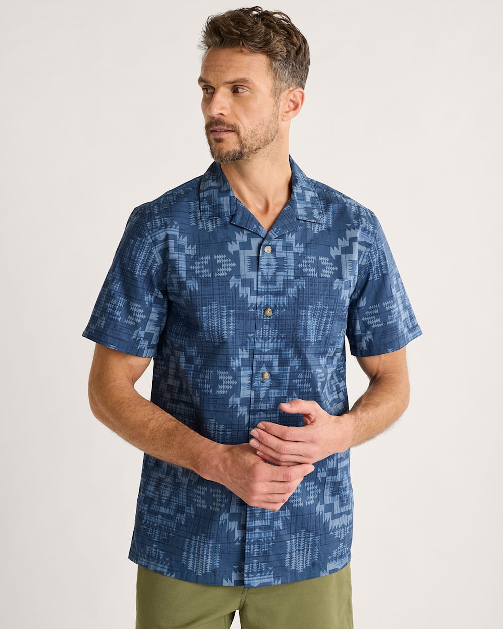 MEN'S ALOHA COTTON CAMP SHIRT