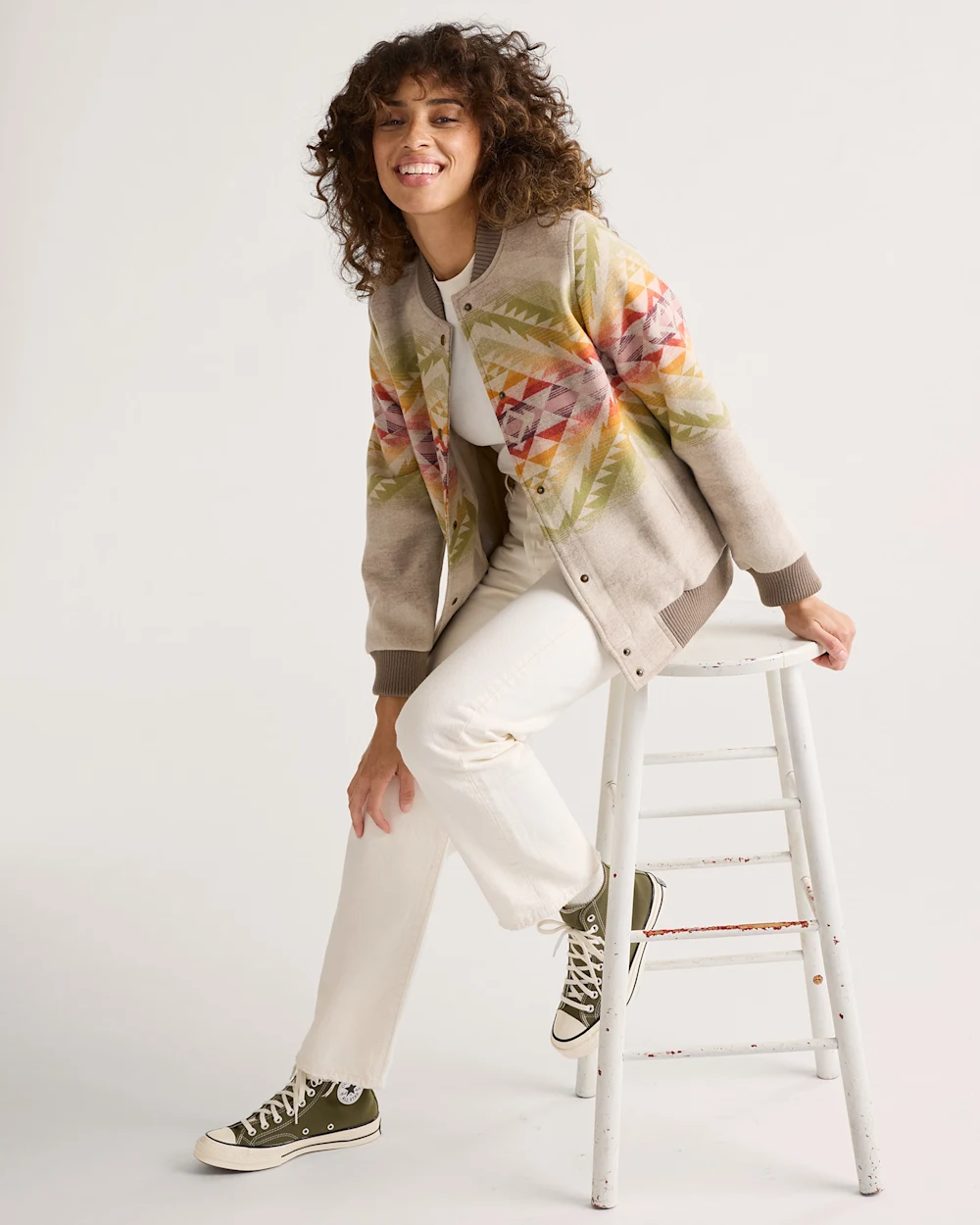 WOMEN'S HOYT WOOL BOMBER