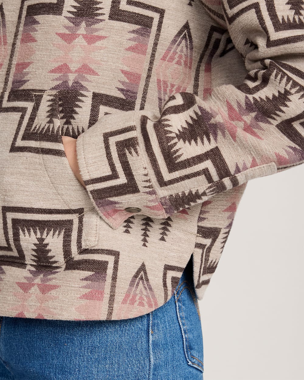 WOMEN'S HARDING COTTON CHAMOIS HALF-ZIP PULLOVER