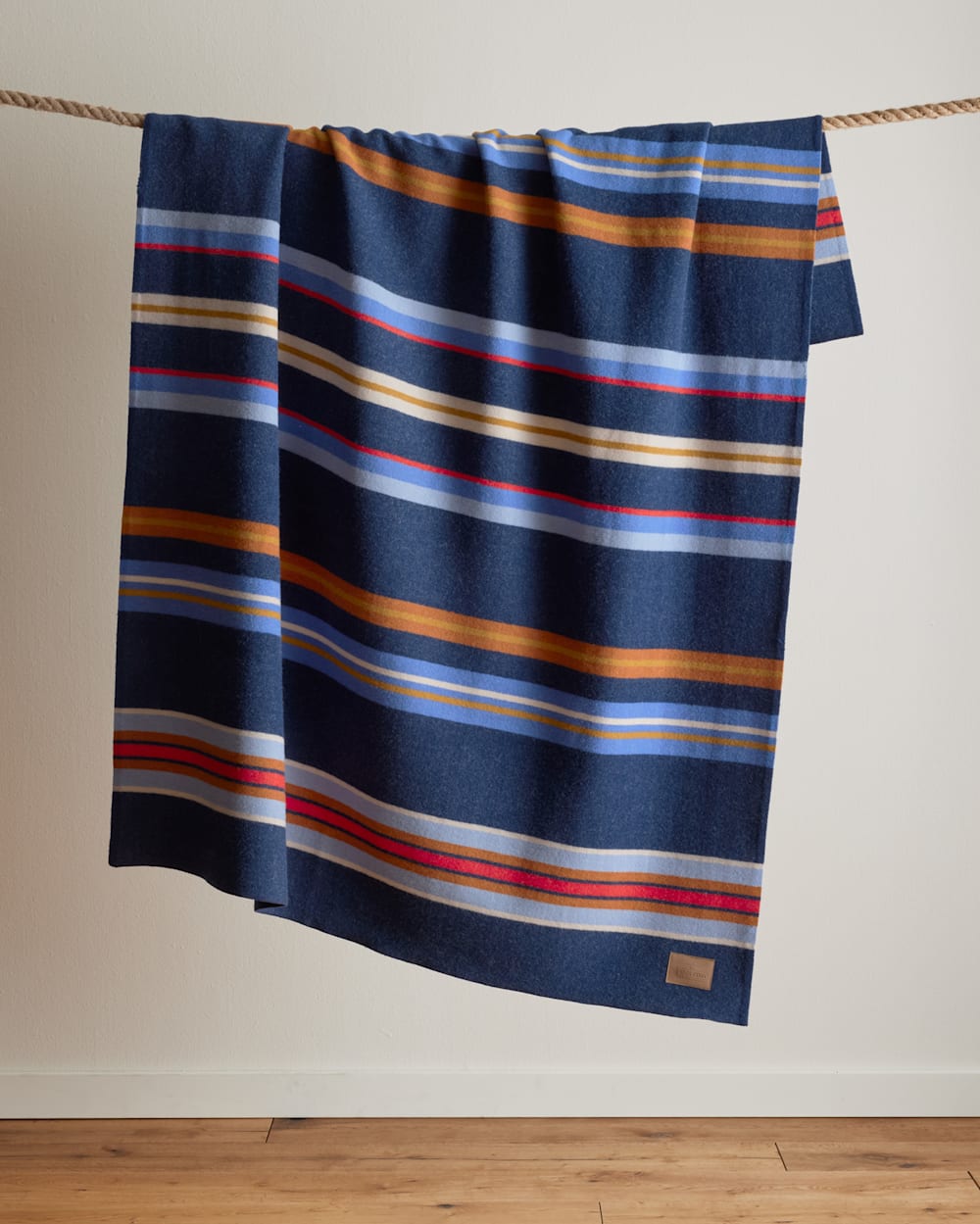 BRIDGER STRIPE WOOL THROW