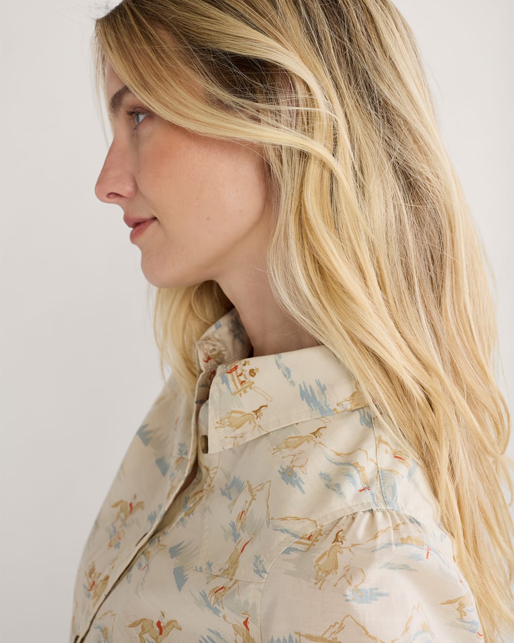 WOMEN'S WINONA PUFF-SLEEVE SHIRT