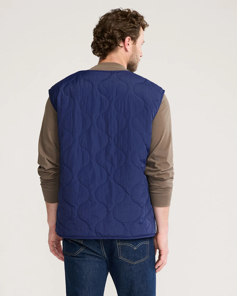 MEN'S PENDLETON UK HARDING REVERSIBLE QUILTED VEST
