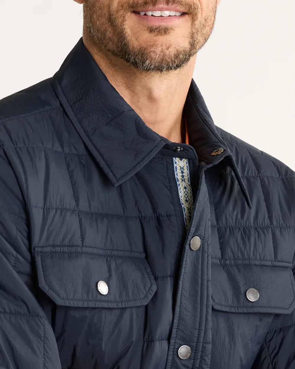 MEN'S ARROYO CRINKLE QUILTED SHIRT JACKET