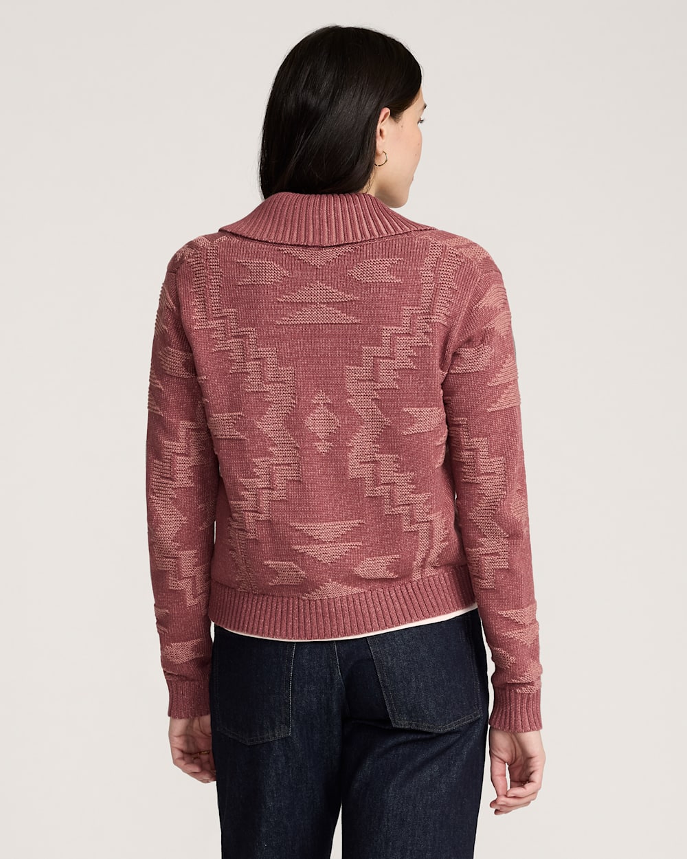 WOMEN'S TEXTURED COTTON CARDIGAN