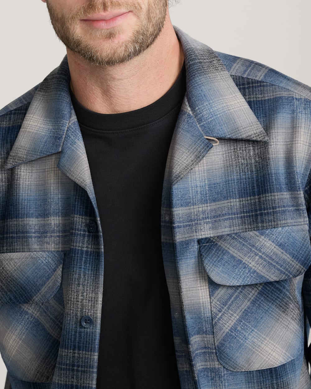 MEN'S PLAID BOARD SHIRT