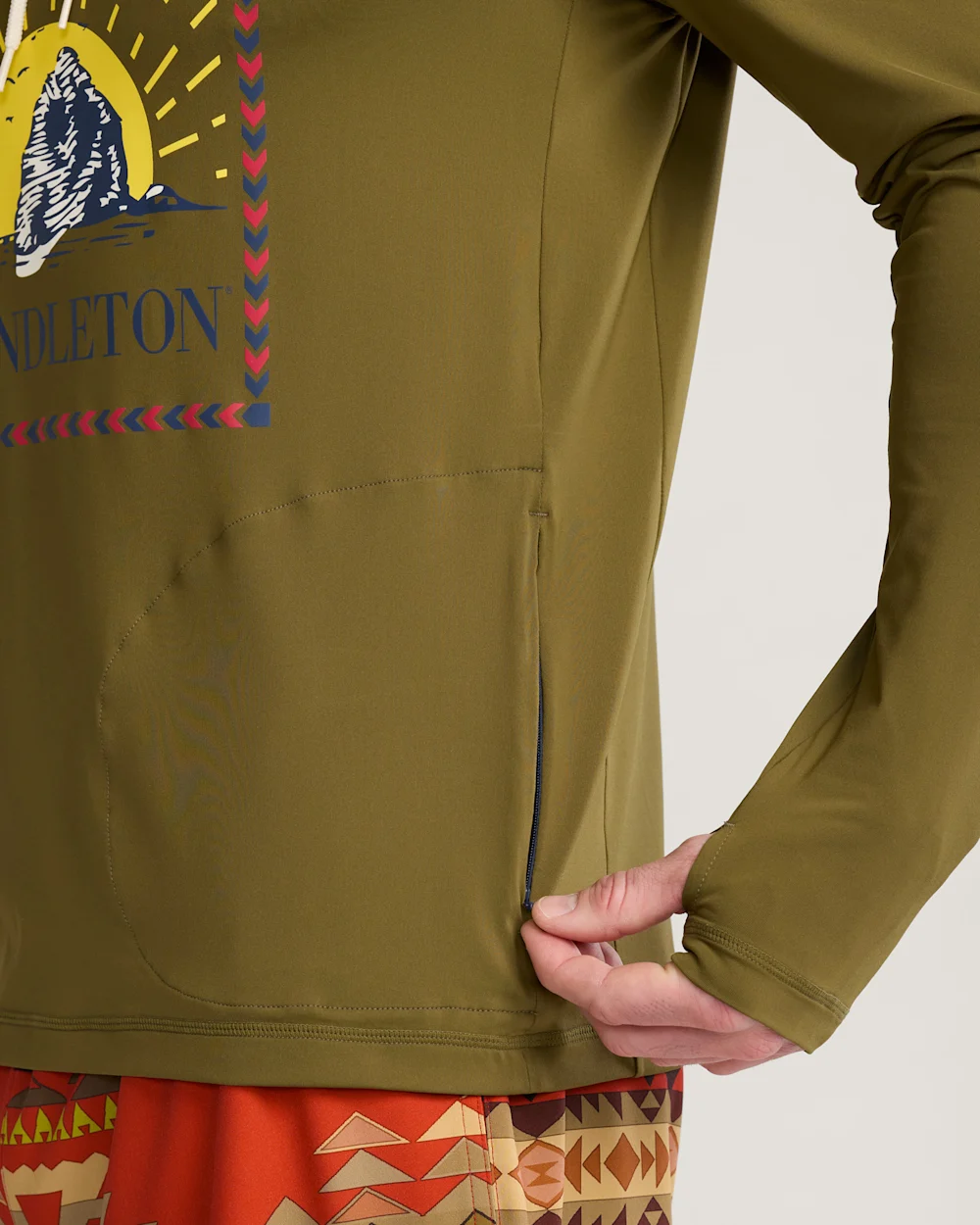 SURF PENDLETON UNISEX LONG-SLEEVE RASHGUARD