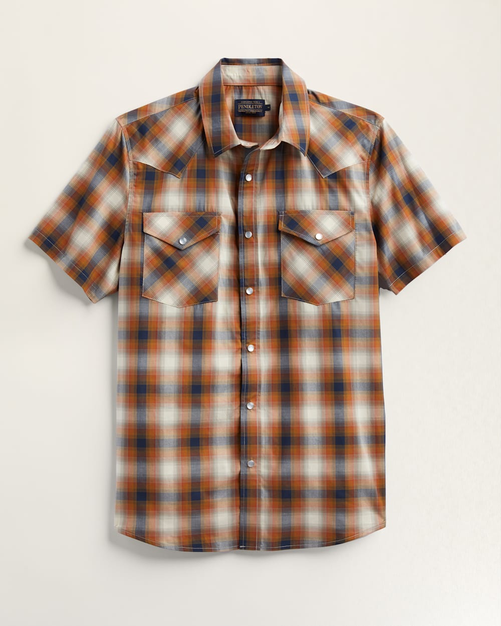 MEN'S SHORT-SLEEVE BISHOP COTTON SHIRT