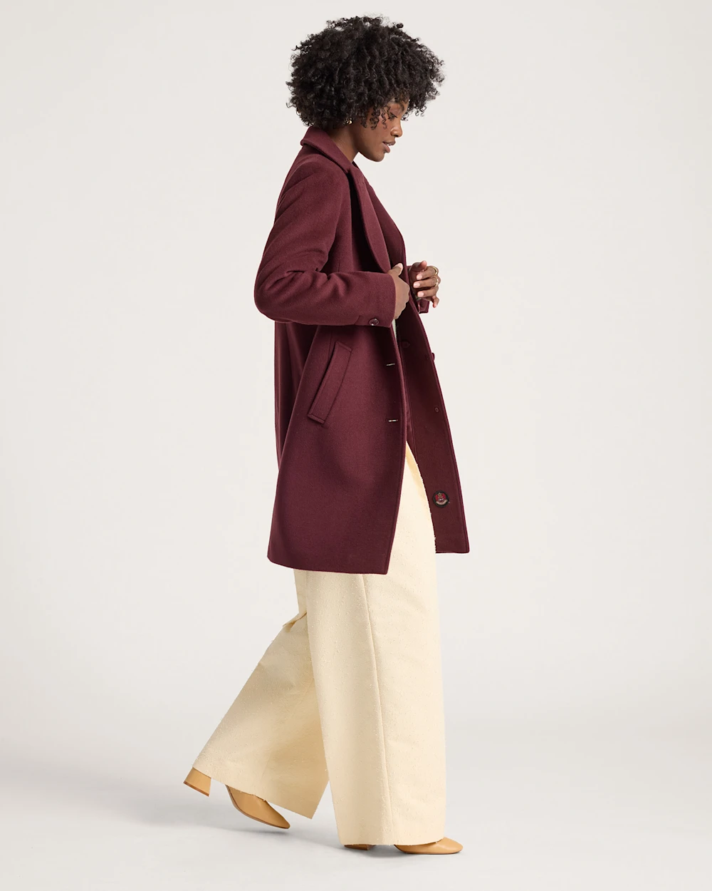WOMEN'S LOMBARD WOOL WALKER COAT