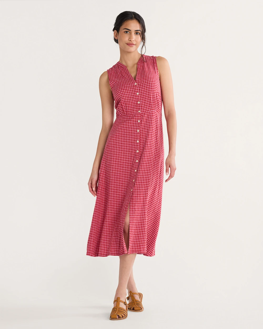 WOMEN'S LANA SLEEVELESS LINEN DRESS