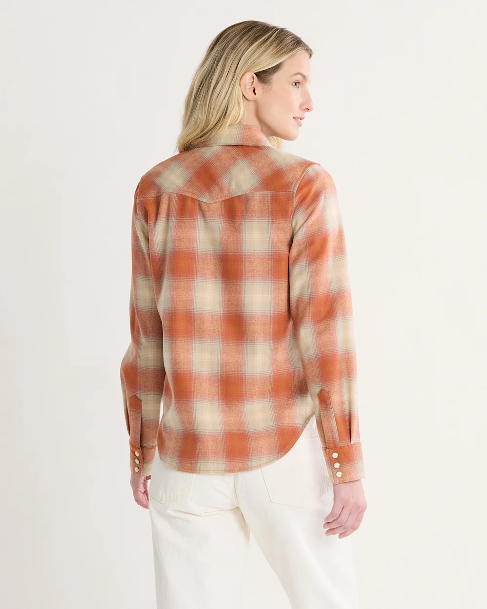 WOMEN'S PLAID GAMBLER SHIRT