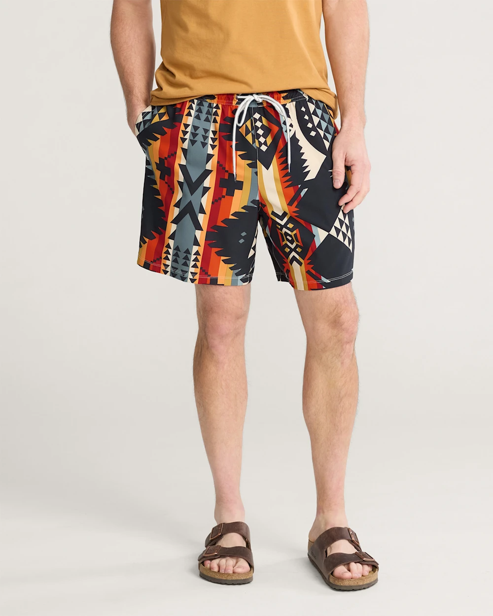 NEHALEM SHORESIDE PACK-N-GO SWIM TRUNKS