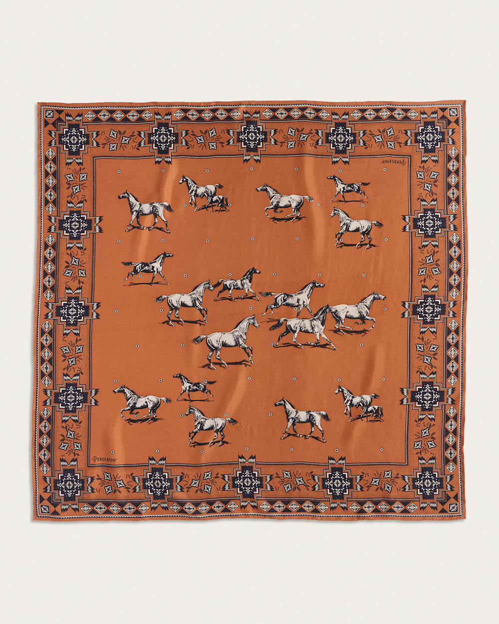 HERD OF HORSES SILK SCARF