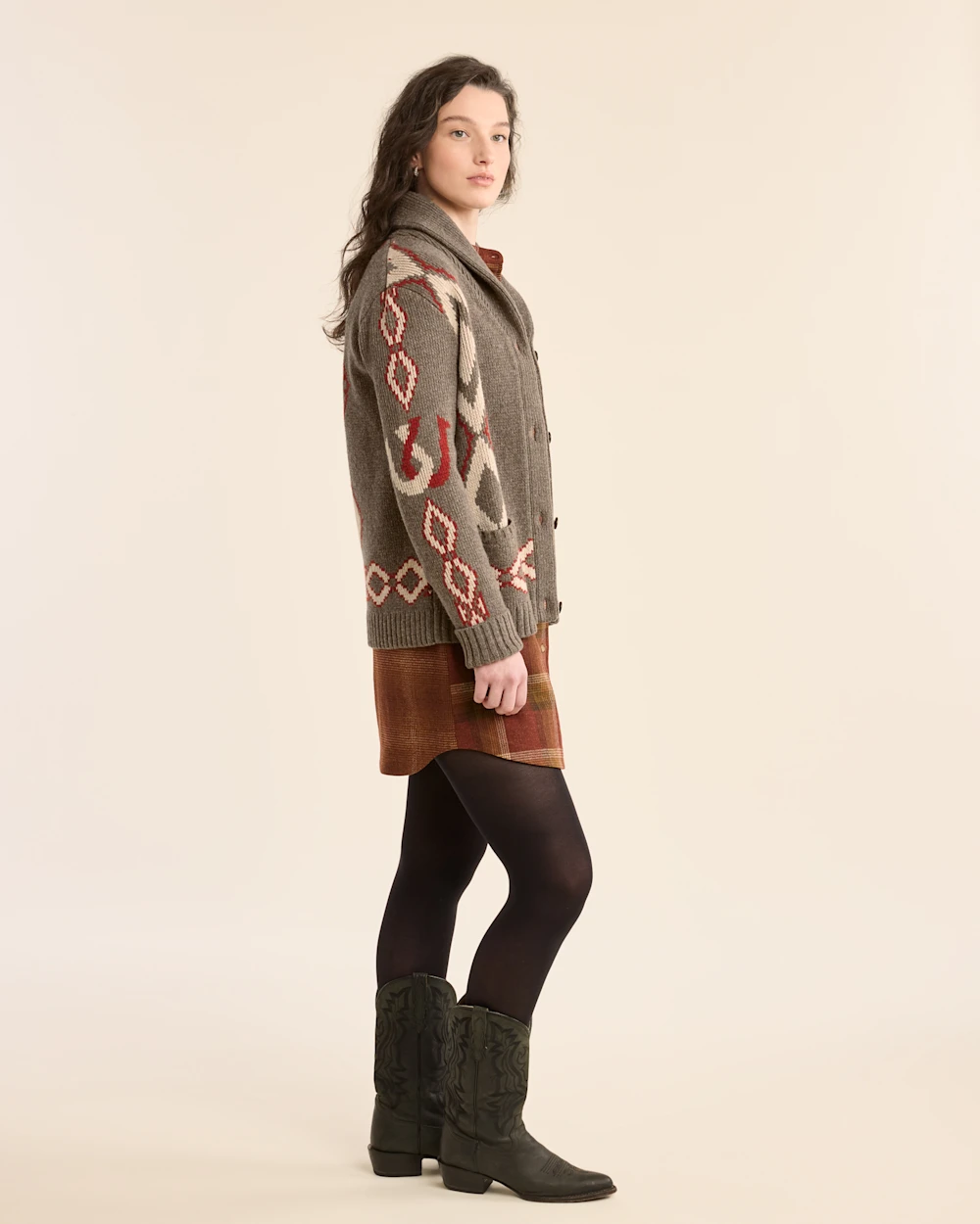 WOMEN'S HERITAGE LAMBSWOOL CARDIGAN