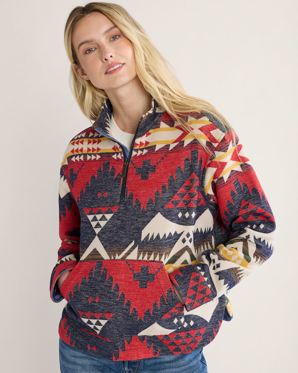 WOMEN'S NEHALEM DOUBLESOFT HALF-ZIP PULLOVER