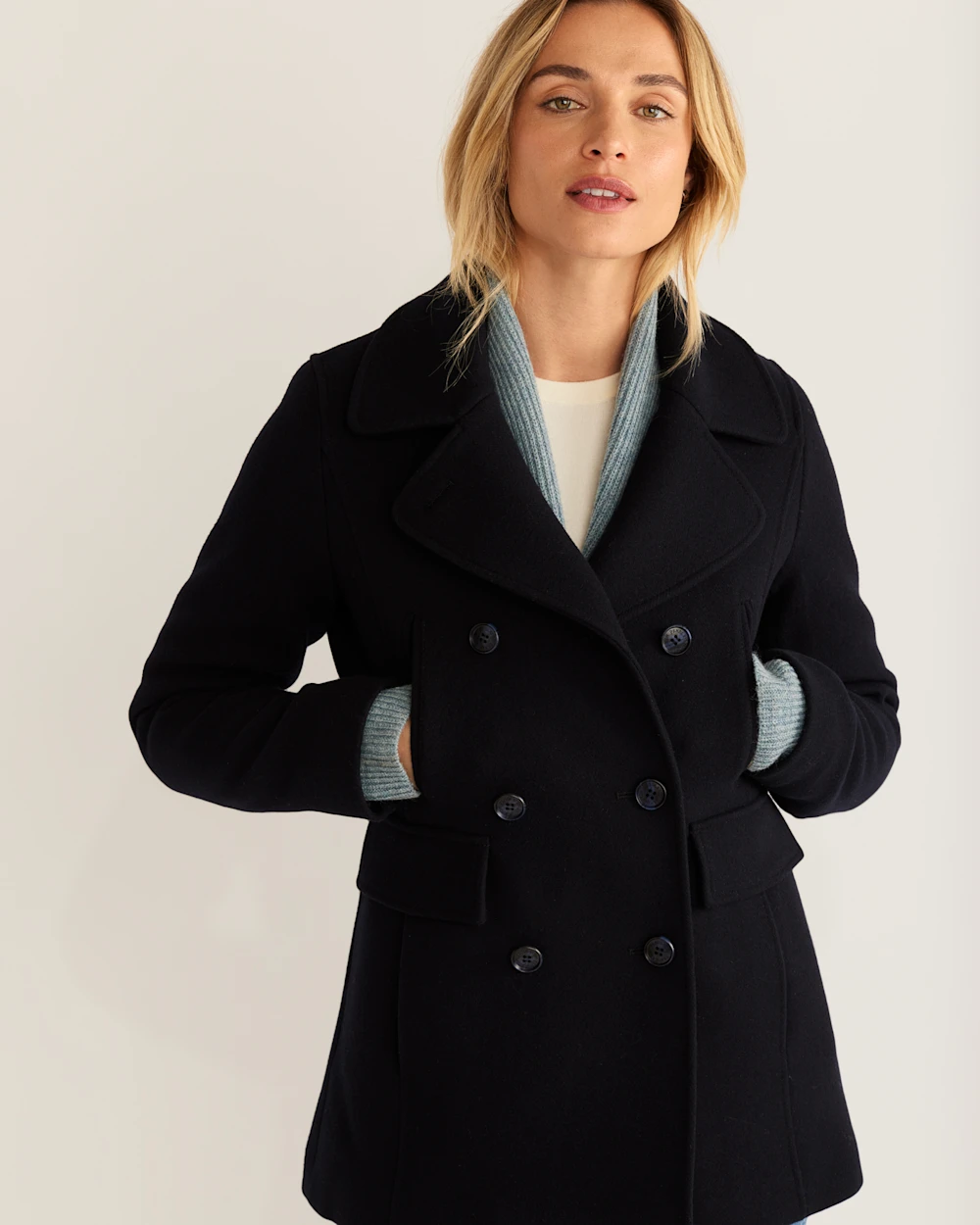 WOMEN'S PEACOAT