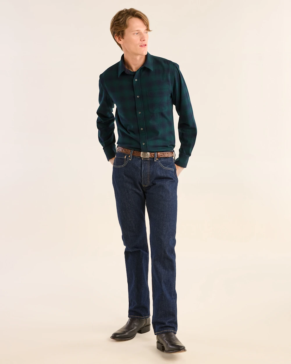 MEN'S LIMITED EDITION PLAID MERINO LODGE SHIRT