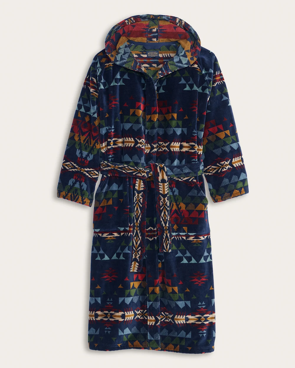 UNISEX AUTUMN BIRCH COTTON TERRY VELOUR BATHROBE