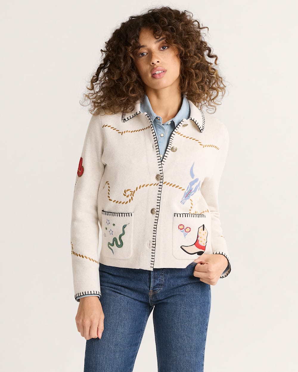 WOMEN'S SOUVENIR CARDIGAN