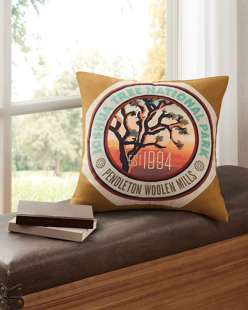 JOSHUA TREE NATIONAL PARK PATCH PILLOW