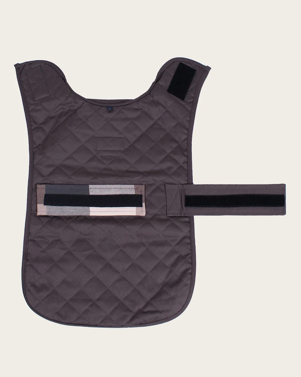 BLOCK PLAID PET COAT