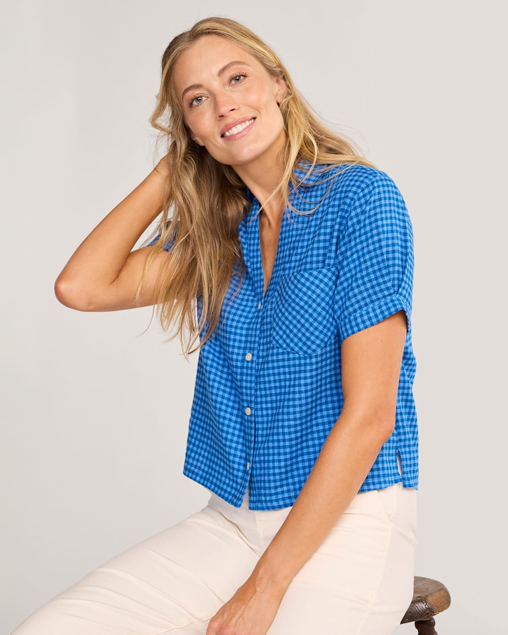 WOMEN'S HARLOW LINEN SHIRT
