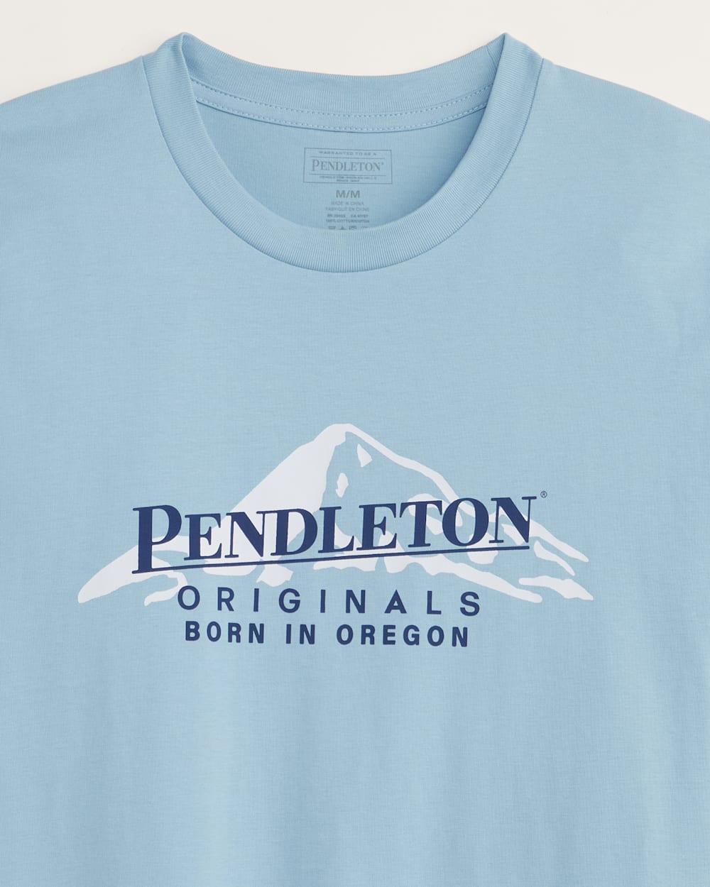 MEN'S BORN IN OREGON GRAPHIC TEE