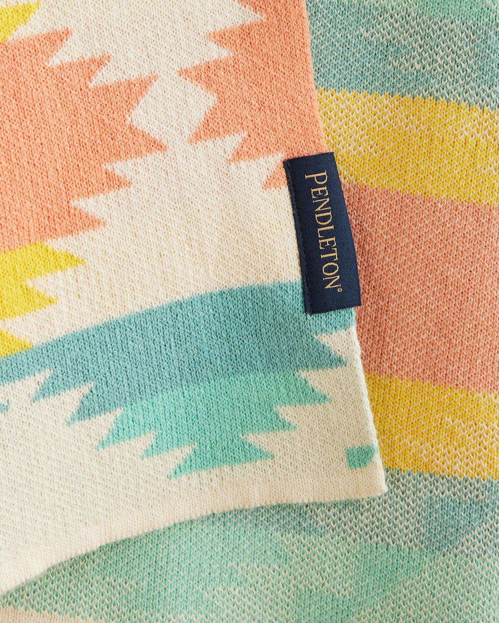 KNIT BABY BLANKET WITH BEANIE