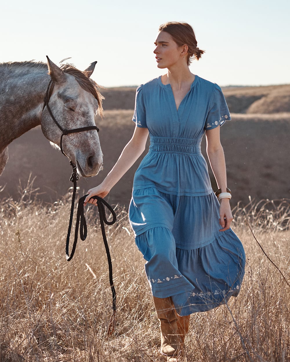 WOMEN'S PENELOPE LINEN DRESS