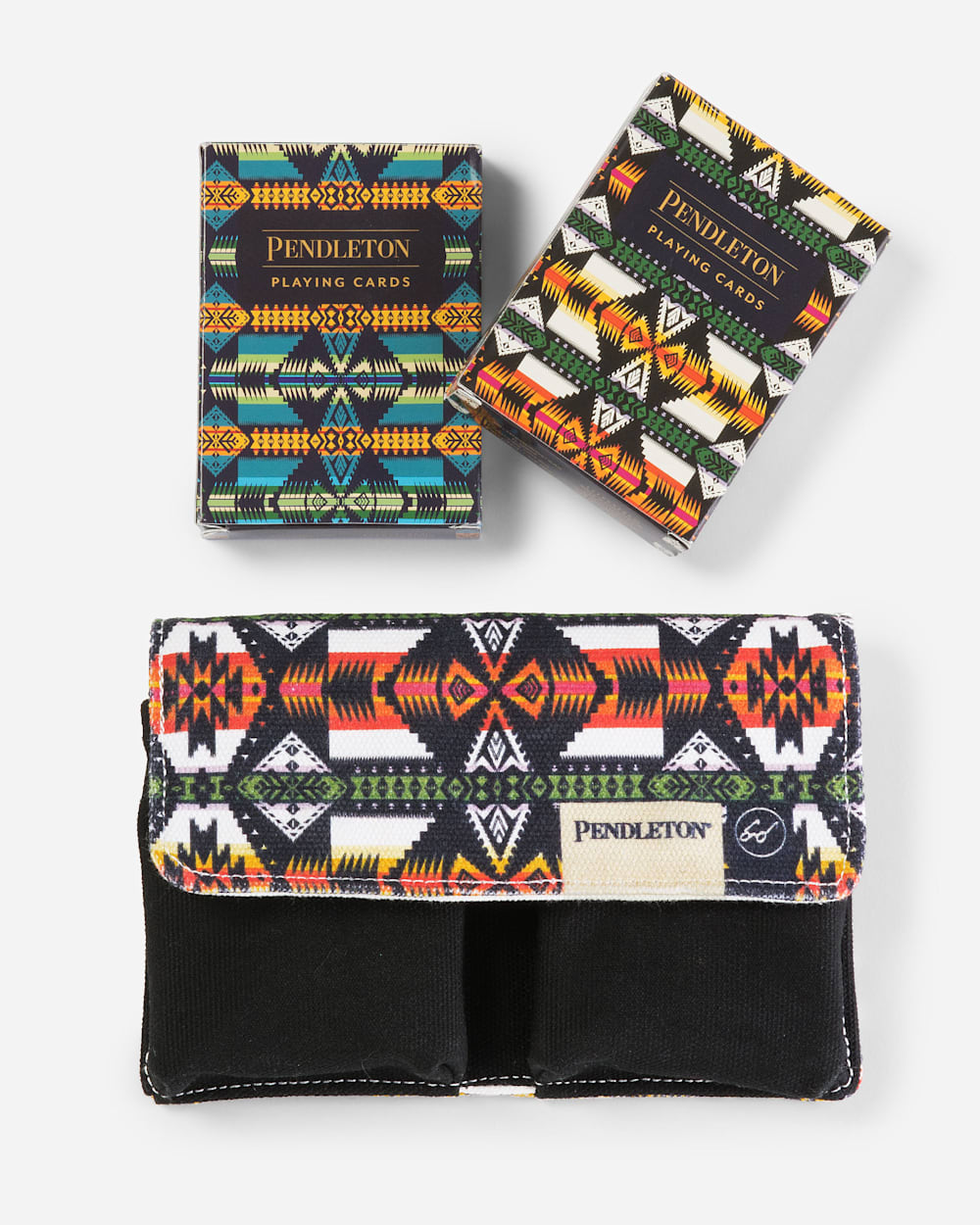 PENDLETON PLAYING CARDS, SET OF 2